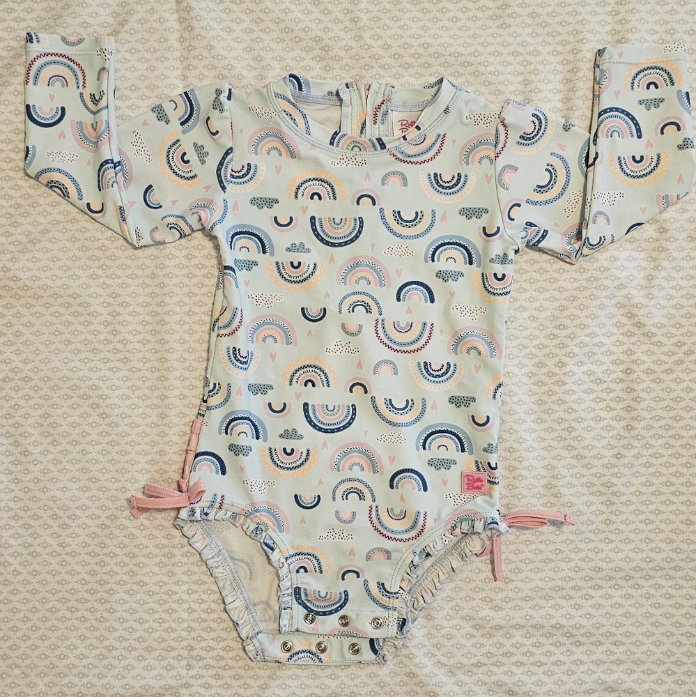 Ruffle Butts Swimsuit 2T (UPF 50) One Piece.